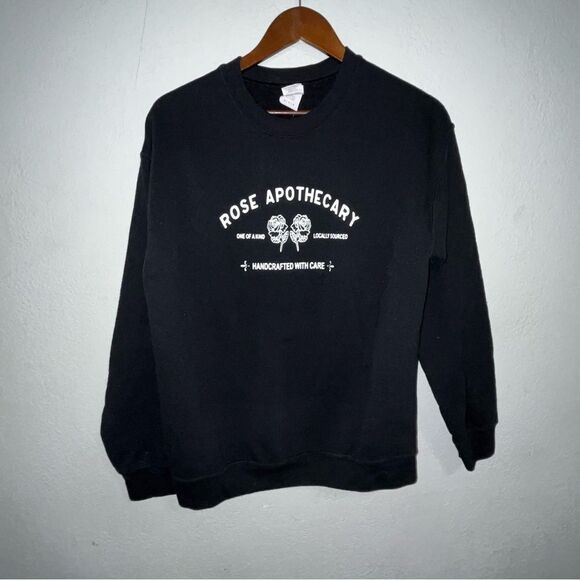 Gildan Schitt's Creek Rose Apothecary Crewneck Sweatshirt - Picture 2 of 7